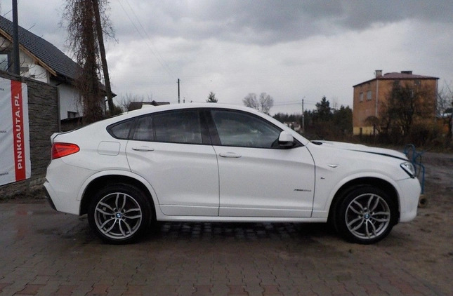 BMW X4 cena 78900 przebieg: 60514, rok produkcji 2018 z Ostroróg małe 781